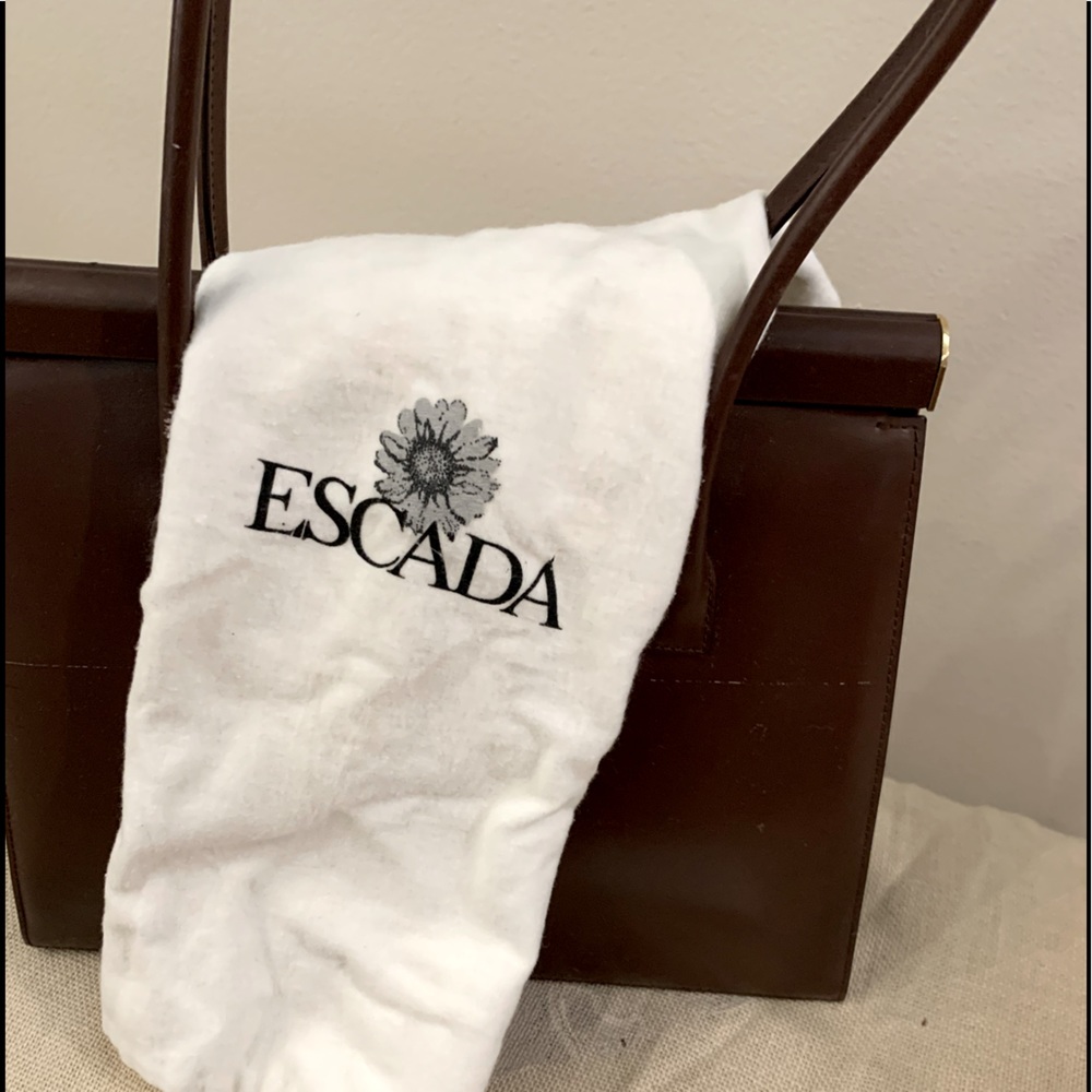 Escada large Kelly bag
